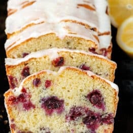 blueberry Bread sliced