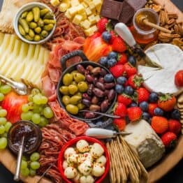 Charcuterie Board on serving platter