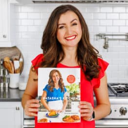 Natasha's Kitchen debut cookbook cover reveal.