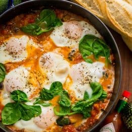 Eggplant Shakshuka