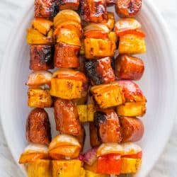 Pineapple Sausage Kabobs